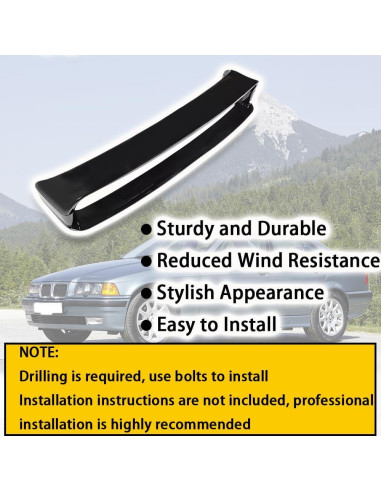 Alerón Trasero Mactoom para BMW Serie 3 E36 1992-1999