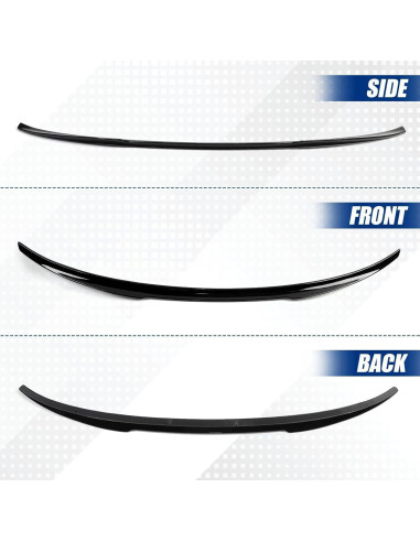 Spoiler Trasero YESENTECH para BMW G20 G80 M3 2019-2025 Negro