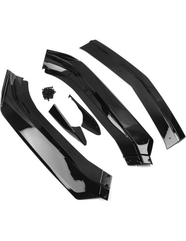 Divisor de Spoiler Frontal Chevrolet Camaro 2016-2024 Negro