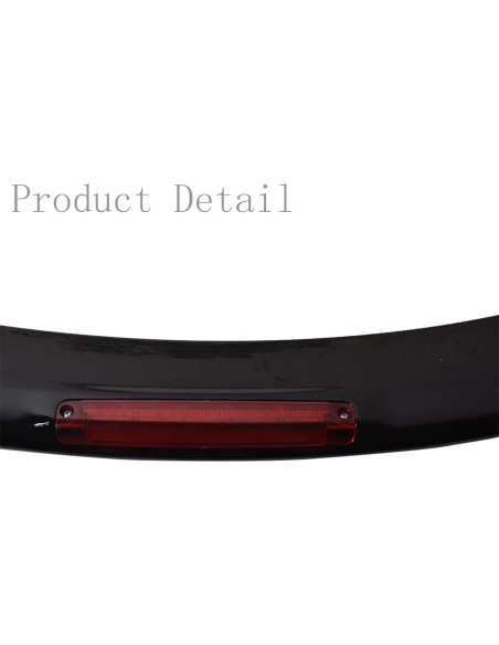 Alerón de Maletero Negro con Luz LED para Honda Civic 2013-2015