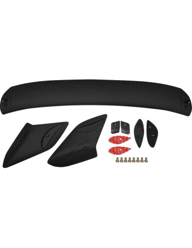 Alerón Trasero ZXMOTO para Honda Civic 2016-2020 Negro Mate