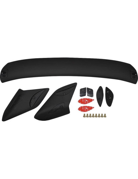 Alerón Trasero ZXMOTO para Honda Civic 2016-2020 Negro Mate