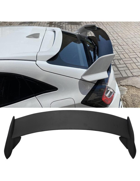 Alerón Trasero ZXMOTO para Honda Civic 2016-2020 Negro Mate