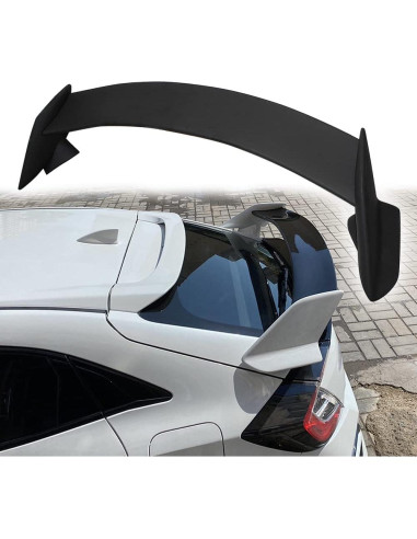 Alerón Trasero ZXMOTO para Honda Civic 2016-2020 Negro Mate