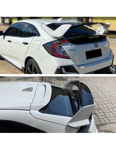 Alerón Trasero ZXMOTO para Honda Civic 2016-2020 Negro Mate