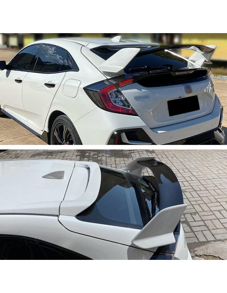 Alerón Trasero ZXMOTO para Honda Civic 2016-2020 Negro Mate