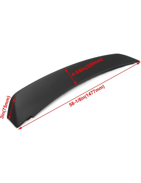 Alerón Trasero KUAFU Ducktail para Ford Mustang 2005-2009