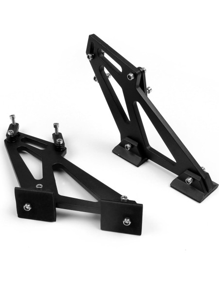 Alerón Trasero Universal Areyourshop 135CM Aluminio Plata