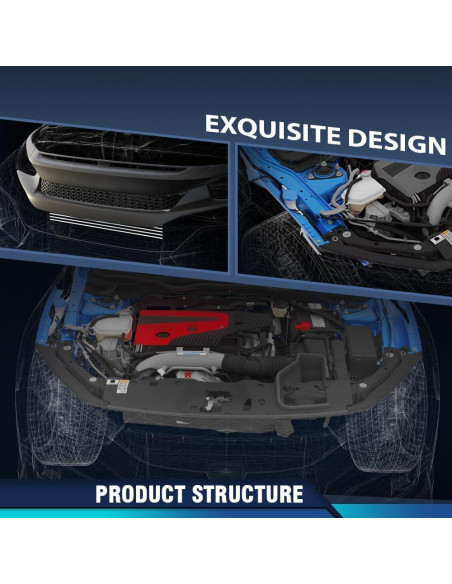 Ala de Spoiler Trasero PIT66 para BMW X4 G02 2019-2024 Negro