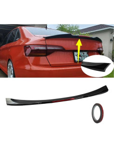 Alerón trasero estilo cuchilla MUTUSAISI para VW Jetta MK7 2019-2024 2