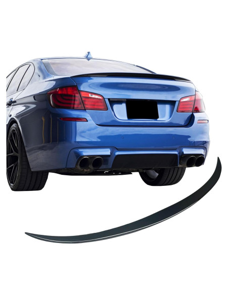 Alerón Trasero BDBO para BMW Serie 5 F10 2011-2016 Negro Brillante