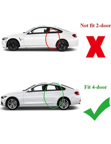 Alerón Trasero Negro Brillante MUTUSAISI para BMW Serie 4 F36 2015-2020