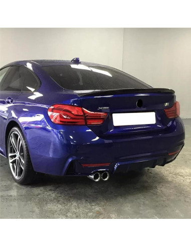 Alerón Trasero Negro Brillante MUTUSAISI para BMW Serie 4 F36 2015-2020