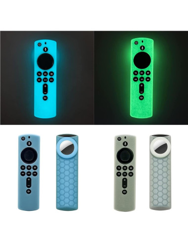 Funda de Control Remoto Fir TV Stick 4K + Soporte Airtag 2 Pack