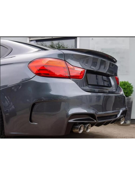 Alerón Trasero Negro Brillante MUTUSAISI para BMW Serie 4 F36 2015-2020