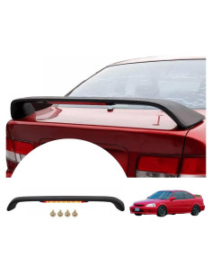 Alerón Trasero Negro Mate POWECHOX para Honda Civic SI 2P 96-00