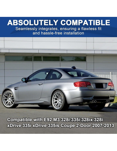 Spoiler Trasero BMW E92 335i 335xi 328i 2007-2013 BDBO