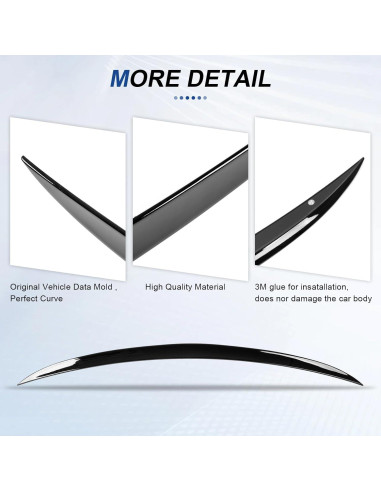 Spoiler Trasero BMW E92 335i 335xi 328i 2007-2013 BDBO