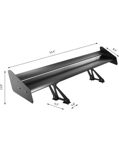 Alerón Vevor Universal Ajustable 137 cm Aluminio Ligero 2