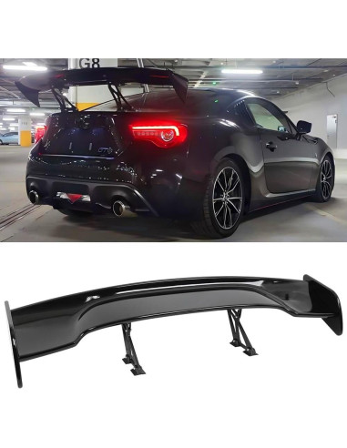 Spoiler Universal DREAMIZER 145 cm GT Negro para Autos