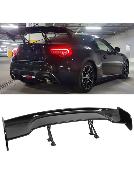 Spoiler Universal DREAMIZER 145 cm GT Negro para Autos