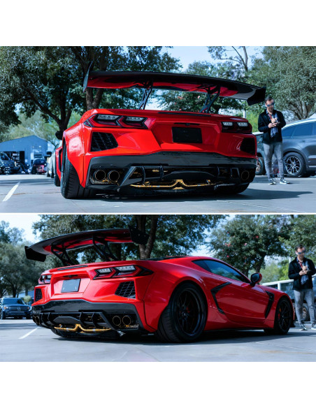 Spoiler Universal DREAMIZER 145 cm GT Negro para Autos