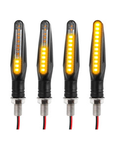 Señales de Giro LED YGDMD para Motocicleta 12V Amarillo