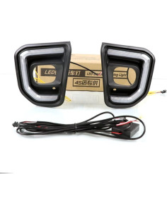 Luz de Niebla LED DRL Ámbar y Blanca para Ford Everest 2022-2023 2