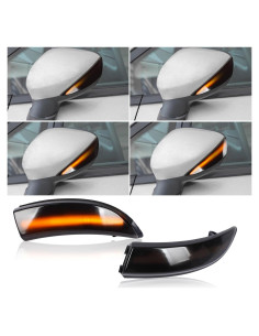 Luces de señal de giro LED Doiplent para Ford Fiesta B-Max 2008-2017