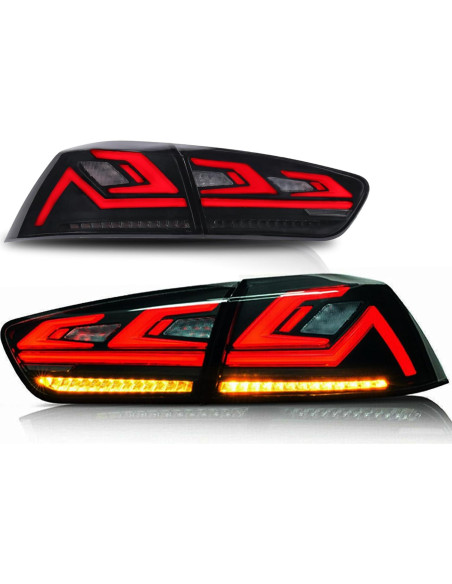 Luces Traseras Ahumadas KUIPERAUTO para Mitsubishi Lancer EX EVO X 2008-2017