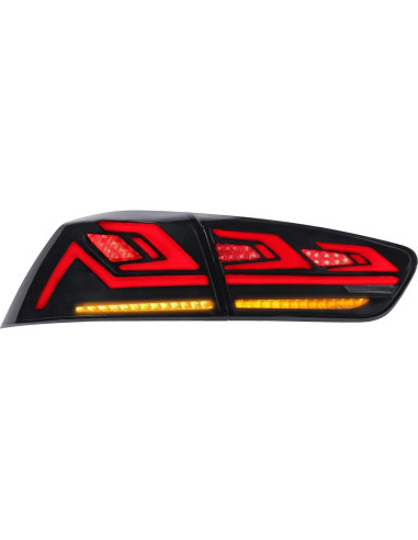 Luces Traseras Ahumadas KUIPERAUTO para Mitsubishi Lancer EX EVO X 2008-2017