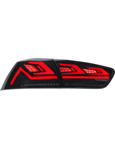 Luces Traseras Ahumadas KUIPERAUTO para Mitsubishi Lancer EX EVO X 2008-2017