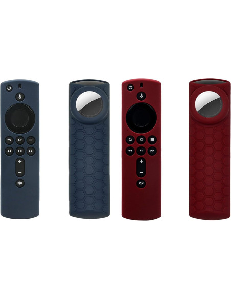 Funda de Control Remoto Fir TV Stick 4K + Soporte Airtag 2 Pack