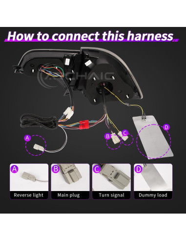 Luces Traseras Ahumadas Tluuze para Honda Civic 2006-2011