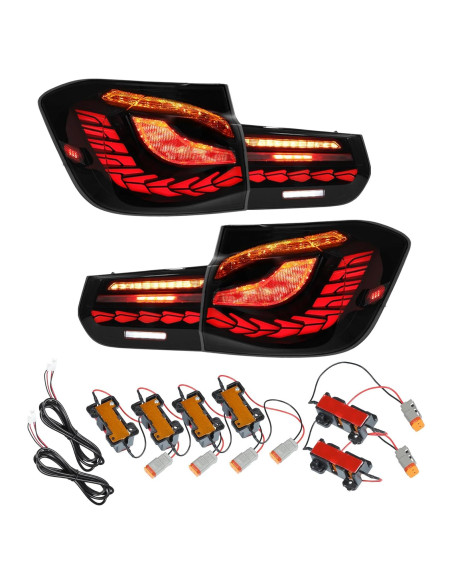 Luces Traseras OLED Partuto para BMW Serie 3 M3 F30 F35 F80 2013-2018