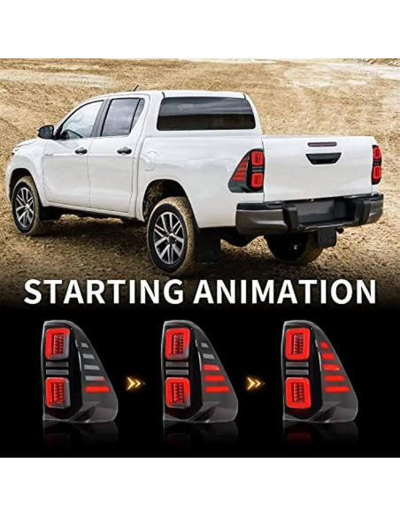 Luz Trasera LED Toyota Hilux Revo Conquest 2015-2023