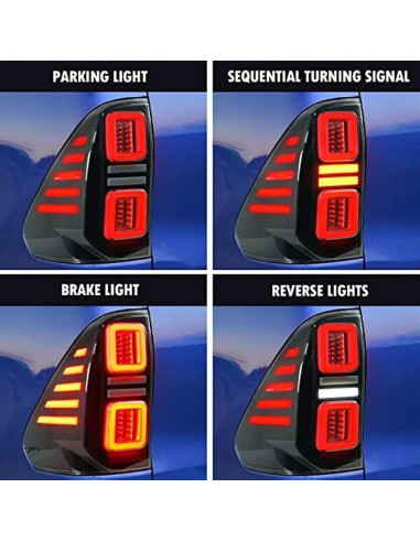 Luz Trasera LED Toyota Hilux Revo Conquest 2015-2023