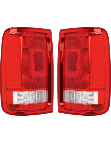 Luces Traseras VW Amarok 2010-2020 CreoCast Derecha Rojo