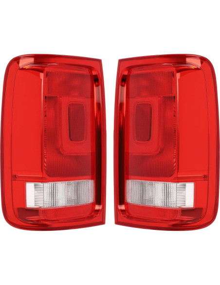 Luces Traseras VW Amarok 2010-2020 CreoCast Derecha Rojo