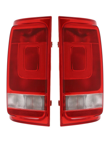 Luces Traseras VW Amarok 2010-2020 CreoCast Derecha Rojo