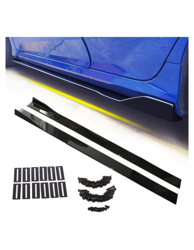 Extensiones de Paneles Laterales POSENG 220 cm para Autos