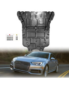 Protector de Salpicaduras del Motor Gorzizen para Audi A4 A5 2017-2024 2