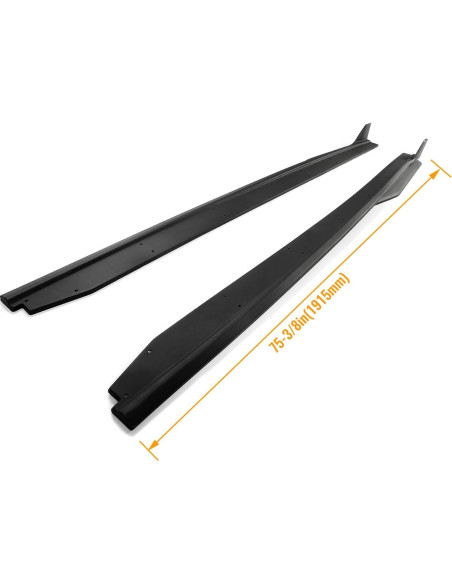 Faldones Laterales Kojem para Ford Mustang 2015-2023 - Kit de Carrocería