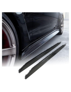 Faldones Laterales de Fibra de Carbono KIT MCARCAR para BMW M4 2021-2025