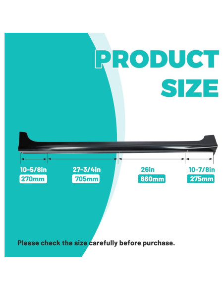 Faldas Laterales KUAFU para Honda Civic 4 Puertas 2012-2015