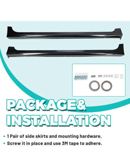 Faldas Laterales KUAFU para Honda Civic 4 Puertas 2012-2015