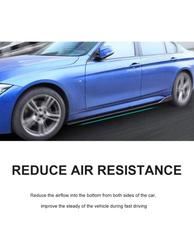 Faldones Laterales Universales RULLINE 2M para BMW, Audi, Mercedes