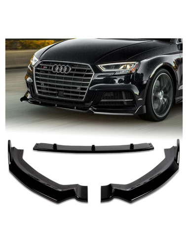 Lip de Parachoques Delantero Q1-Tech para Audi A3 S3 2017-2020