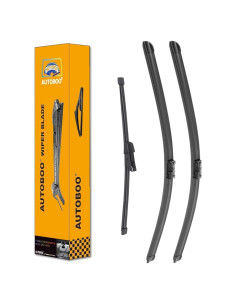 Limpiaparabrisas AUTOBOO 26"+18"+11" para VW Golf GTI e-Golf