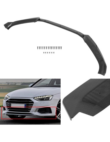 Lip Splitter Delantero AMCCM para Audi A4/S4 2017-2019